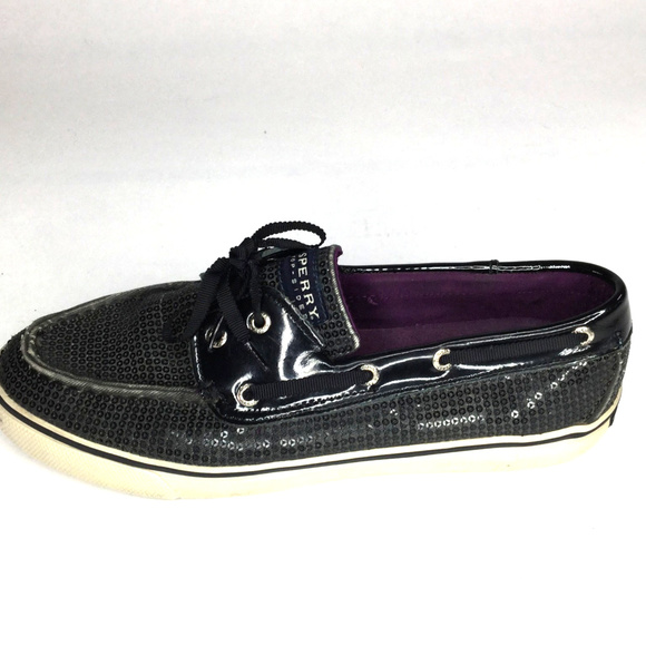Sperry Top Sider Women's Sequins Boat Shoes Sz 8 M - Picture 2 of 8
